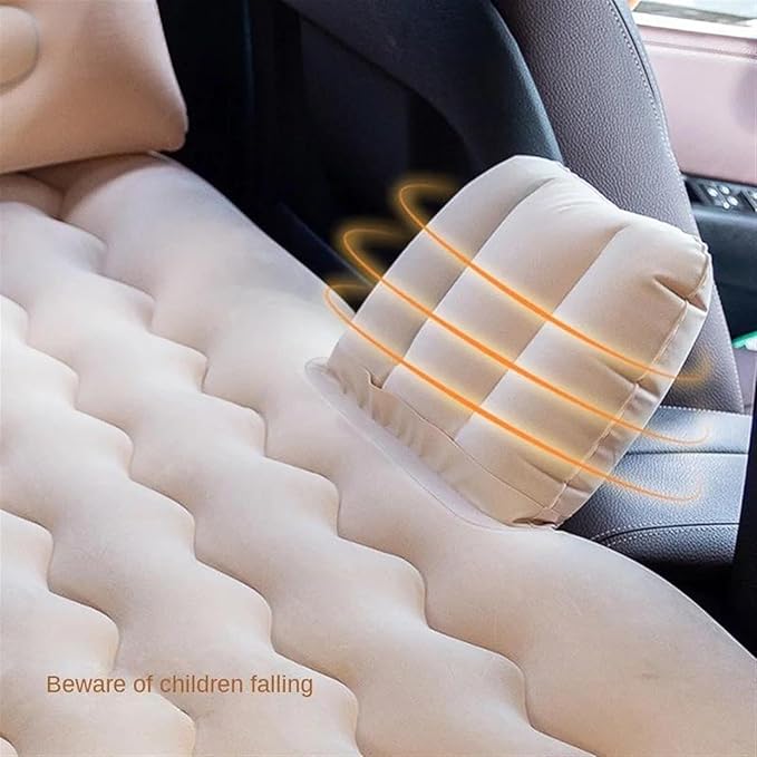 SUV Inflatable Bed, Car Camping Air Mattress, Cold-Resistant and Wear-Resistant Inflatable Mattress, Fast Inflatable Folding Bed, Multi-Functional Travel Sleeping Mat (Pig Size 2)