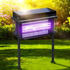 Solar Bug Zapper Outdoor, 4000 SQ.FT Mosquito Zapper with Smart Rain Off Rechargeable Mosquito Killer Lamp, Wireless Solar Powered Fly Trap for Yard Patio RV Camping