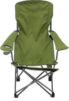 ALPS Mountaineering Escape Lounge Camping Chairs for Adults with Footrest and Adjustable Armrests, Sturdy Steel Frame, Compact Foldable Design, and Carry Bag