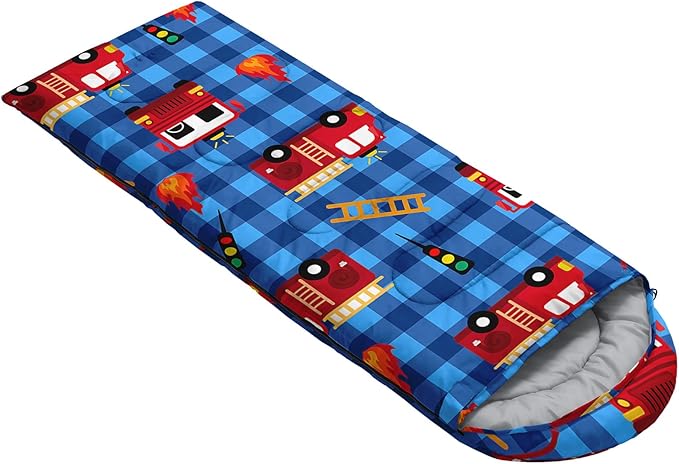 QOOMO Camping Sleeping Bags,3 Season Warm & Cool Weather,Lightweight,Waterproof Sleeping Bags for Adults & Kids Traveling,and Outdoors