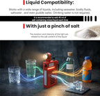 Salt Water Lamp, LED Lamp, Outdoor Lights, No Battery Emergency Lamp, Suitable for Outdoor Activities, Night Fishing, Camping, Replaceable Parts Sustainable Use for 220 Hours