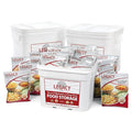 Legacy Food Storage 360 Serving Emergency Food Supply Bucket, 143,880 Total Calories, Shelf Stable Breakfast, Lunch & Dinner, 2-Month Supply, Freeze Dried Survival Meals for MRE Camping, Hiking, Prepping
