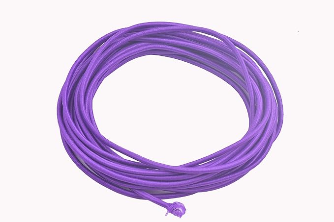 KONMAY 2.5mm Shock Cord Bungee Cord for Drawstrings & Adjusters, 12 Colors Mixed Elastic Cord for Apparel, Outdoor Gear,Backpack Cords, Zipper Pulls & DIY Utility, 60 Yards