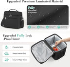 DALINDA Lunch Bag Cooler Bag Lunch Box for Women Men, 13L Large Insulated Leak Proof LunchBox Lightweight for Picnic,Grocery,Beach,Camping,Travel,Work