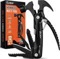 Gifts for Men 12 in 1 Hammer Multitool, Father' s Day Gifts from Daughter, Hunting Anniversary Birthday Gifts for Men Who Wants Nothing, Camping Essentials Survival Gear, Cool Gadgets for Husband