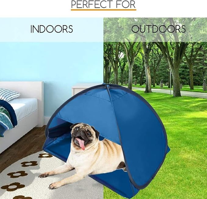 Beach Sun Shelters,Instant Sun Shade Canopy Head PopUp Canopy Automatic Shade Tent for Camping Hiking Picnic Portable Sun Shelter Windproof Waterproof with Mobile Phone Stand
