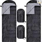 Tudomro Camping Sleeping Bag for Adults Lightweight Packable Waterproof Camping Gear Equipment to Keep Warm for Outdoor Backpacking Hiking Travel