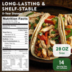 Werling & Sons Canned Chicken 28 Oz– Fully Cooked, Ready to Eat | Premium Quality, Recipe-Ready Canned Meat | 5-Year Shelf Life | Pantry Staple for Camping, Survival & Emergency Use | Made in USA | Pack of 12