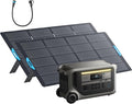 Anker SOLIX F3000 Portable Power Station with 2×400 Solar Panel, 3,072Wh, 6,000W Recharging, Solar Generators for Home Use, For Power Outages, Camping, RVs, Emergencies