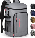 Capolo Cooler Backpack Insulated Waterproof for Women Men,36/45 Cans Lunch Backpack Coolers Leak Proof Soft Cooler Bag Ice Chest for Camping Beach