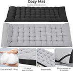 Yaheetech Folding Camping Cot Portable Outdoor Bed for Adults w/Mat & Storage Bag & Carry Bag, Heavy Duty Cots for Outdoor Travel & Office/Home Nap