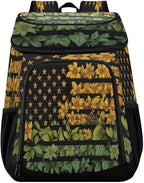 Cooler Backpack Leakproof Backpack Cooler Insulated Lunch Cooler Bag 30 Cans Camping Coolers for Beach Camping Hiking