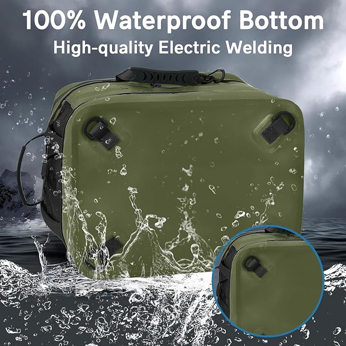 Waterproof PVC Material Paddleboard Cooler Deck Bag,40 cans Sup Deck Cooler Bag,Cooler Bag for Paddleboard,Lunch Box Cooler Insulated Bag,Camping Cooler Bag,Kayak Cooler Bag