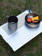 WildCall Mini Solo Folding Table Ultralight Compact with Carry Bag for Backpacking Camping Hiking Beach