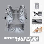 Maelstrom Cooler Backpack - 35/50 Can Insulated Soft Cooler Lunch Bag for Camping, Beach, Hiking & Shopping