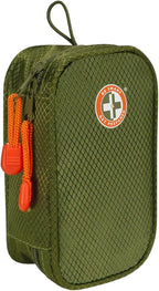 Be Smart Get Prepared 125 Pieces Travel First aid kit, Carry-on Travel Essentials– PPE, Camping, Hiking, Road Trips, On-The-Go