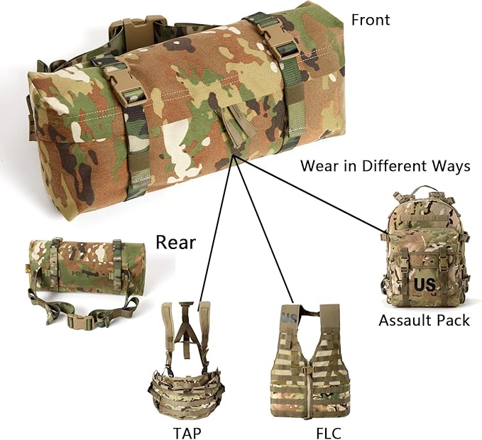 MT Military MOLLE 2 Large Rucksack with Frame, Army Tactical Backpack