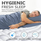 Frelaxy Ultralight Sleeping Bag Liner - Lighter & Compact, 3 Sizes Travel Sheets & Adult Sleep Sack, Comfy Breathable & Cooling & Silky Soft, Quick-Drying, for Backpacking, Hotel, Camping, Hostels