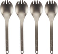 Snow Peak Titanium Sporks, Lightweight Titanium Cutlery for Camping & Hiking, Compact & Portable Utensil for Easy Packing, Durable Camping Cookware Accessories