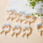 Frienda Professional Nose Stop Clips Plastic Foam Nosebleed Stopper Clips for Adults Accidental Emergency Condition Swimming(16 Pcs,White,Standard Size)