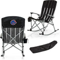 Picnic TIME NCAA Unisex-Adult NCAA Outdoor Rocking Camp Chair, XL Heavy Duty Camping Chair for Adults