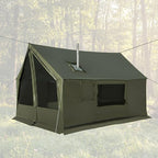 Soulchen Large Hammock Hot Tents with Stove Jack, Portable Winter Wall Tent for Camping, Waterproof & Windproof 4 Season Cabin for 2-3 Person Family Hiking Fishing Hunting Outdoor(No Pole)