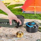 Fuel Bottle 1L for Camping Outdoor with Safety Valve
