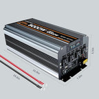 5000 watt Power Inverter DC 12V to AC 110V/120V Converter,10000w Peak.Comes with LCD Display,Wireless Controller, 4AC outlets,1USB.RV Inverter,Suitable for Camping,and Off-Grid Solar Inverter Systems