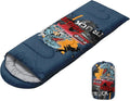 Sleeping Bags for Adults Youth Kids,3D Printing Camping Sleeping Bag for Girls Boys Lightweight Waterproof Cold/Warm Weather Sleeping Bag for 3 Seasons