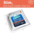 TOURIT Reusable Ice Pack for Coolers Long Lasting Cooler Ice Packs for Cooler Bag Lunch Bags/Boxes, Cooler Backpacks, Freezer Packs for Coolers