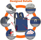 Insulated Cooler Backpack 30 Cans - Leak Proof Beer Backpack Lightweight Cooler Bag for Travel, Camping, Beach, Lunch