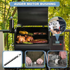 Auger Motor Bushing Part Compatible with Traeger, Pit Boss, Camp Chef & Z Grills Wood Pellet Grill Smokers