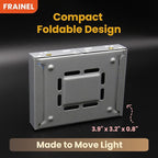 Mini Pocket Stove – Foldable German Style Emergency Furnace, Lightweight Portable Camp Stove for Backpacking, Snow Camping, Survival, Outdoor Cooking | Winter Picks