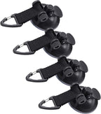 4PCS Outdoor Car Tent Suction Cup, High Strength Light Weight Easy Install Portable Suction Cups for Awning Tents Camping Tarp
