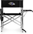 Picnic TIME NFL Unisex-Adult NFL Sports Chair with Side Table, Beach Chair, Camp Chair for Adults