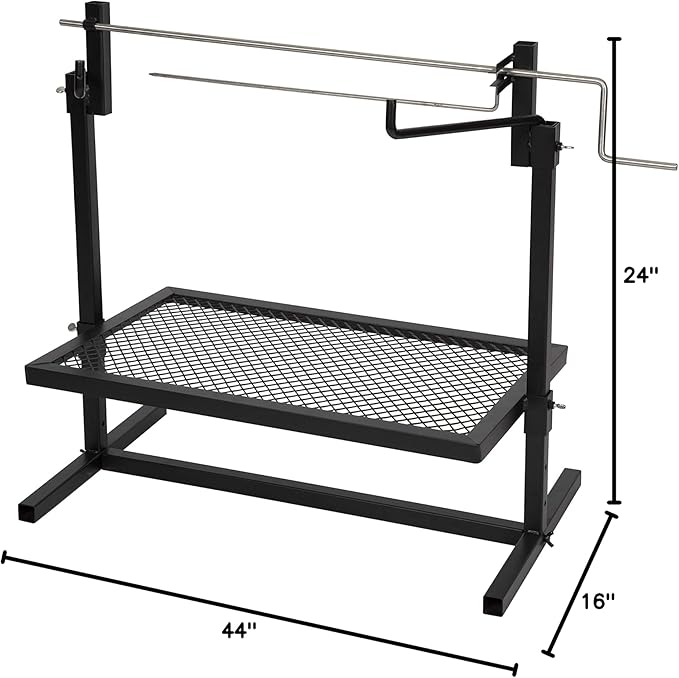 Stansport Powder Coated Steel Portable Camp Grill