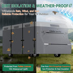 Umbrauto Class C RV Cover Fits 29-32’ Class C Motorhome Camper Cover, Upgraded Heavy Duty 7 Layers Top Windproof Breathable RV Cover with 3Pcs Extra Straps, Adhesive Repair Patches, 6 Gutter Covers