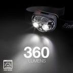 Energizer PRO LED Headlamp, IPX4 Water Resistant Headlamps, High-Performance Head Light for Outdoors, Camping, Running, Storm, Survival LED Light for Emergencies (Batteries Included)