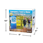 10 Year Vegan Food and Water Kit