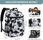 Tuwubi Cooler Backpack 35/42 Cans, Backpack Coolers Insulated Leak Proof for Men Women, Waterproof Soft Sided Lunch Camping Beach Travel Ice Chest Backpack Cooler Bag