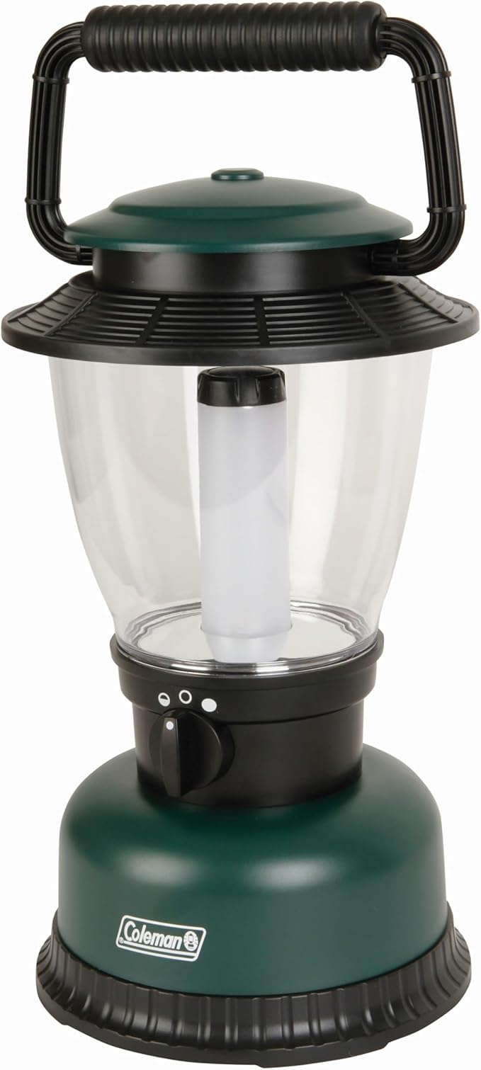 Coleman Rugged XL 700 Lumens Lantern, Lifetime LEDs Never Need Replacing, Impact & Water-Resistant Lantern for Camping, Power Outages, Outdoors, Emergencies