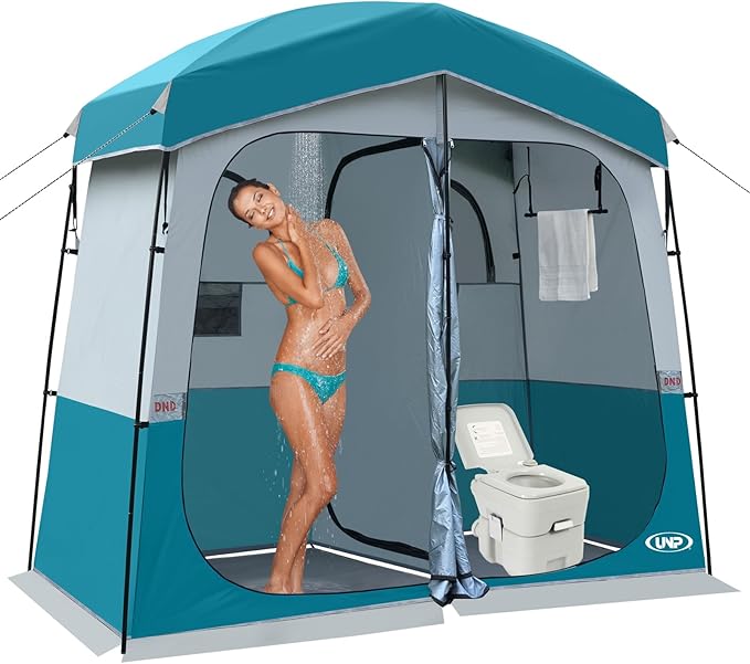 Shower Tent, Outdoor Camping Privacy Shelter-Dressing Changing Room-Portable Toilet Tent for Hiking Sun Shelter Picnic Fishing