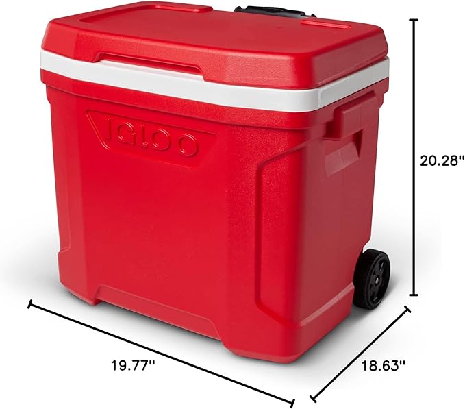 Igloo Hard Coolers | Profile II Series | Insulated Ice Chests | Roller Cooler with Wheels