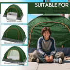 Camping Tents for Homeless Bulk Homeless Backpacking Supplies 2 Person Pop up Adult Waterproof Instant Easy Setup Tent for Hiking, Outdoor, Travel, Camping, Donation