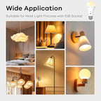 E26 Rechargeable Light Bulbs with Remote Control, 2600mAh Battery Operated Light Bulb with Hook, 3000K-6500K，40W Equivalent, 3 Timer, for Sconces Lamps Without Power, Camping, Emergency 2 Pack