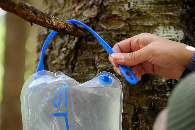 Platypus QuickDraw Ultralight 3 Liter Backpacking Gravity Water Filter System