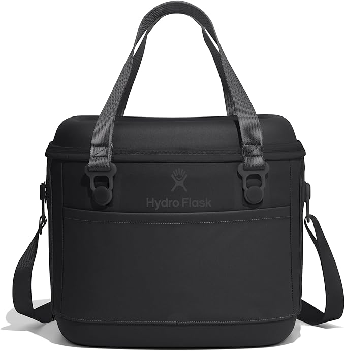 Hydro Flask Carryout Cooler - Insulated Portable Soft Cooler - 15 L Capacity in Black