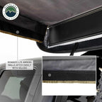 Overland Vehicle Systems HD Nomadic 270 LTE Drivers Side Awning Wall 1 and 2 | Dark Gray | Awning Sold Separately | 18309909