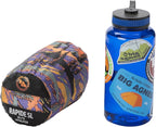 Big Agnes Rapide SL - Insulated Sleeping Pad, Ultralight, All Season Compact Backpacking and Hiking, Pumphouse Sack Included, Zirkel Alpenglow, 25x72 Wide Regular