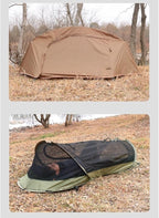 Waterproof Ultralight Backpacking bivy Tent | Freestanding 1-Person Tents for Camping/bivy/Hiking |，pop up Tent, Mosquito-Proof Outdoor Shelter